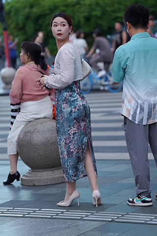 韵味旗袍